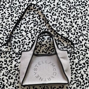 Stella McCartney SALT 🧂 & PEPPER  Tote Bag w/ attached wallet 🖤